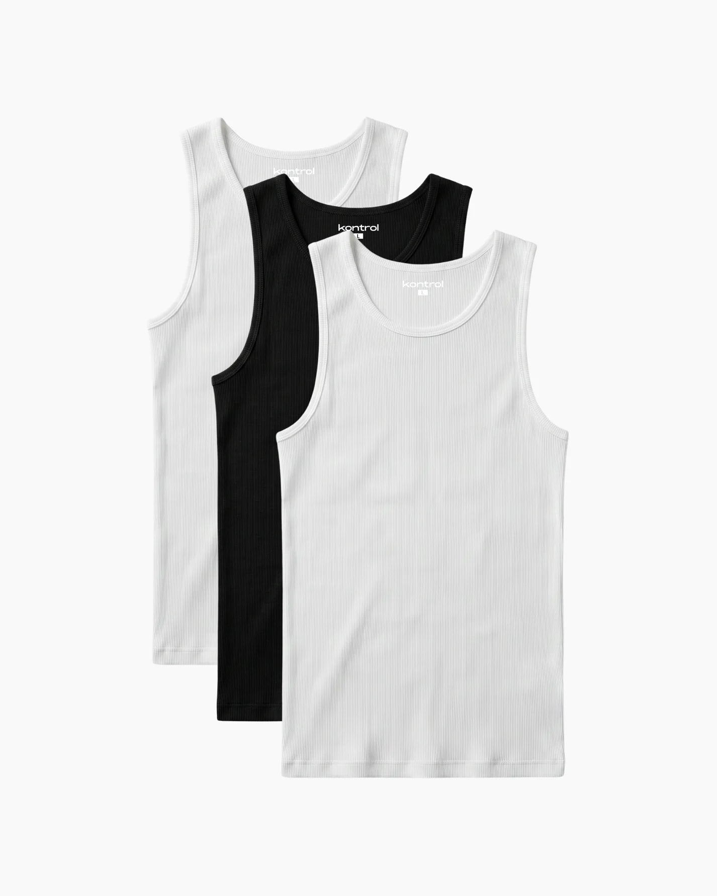 Stretchfit Tank 3er Pack