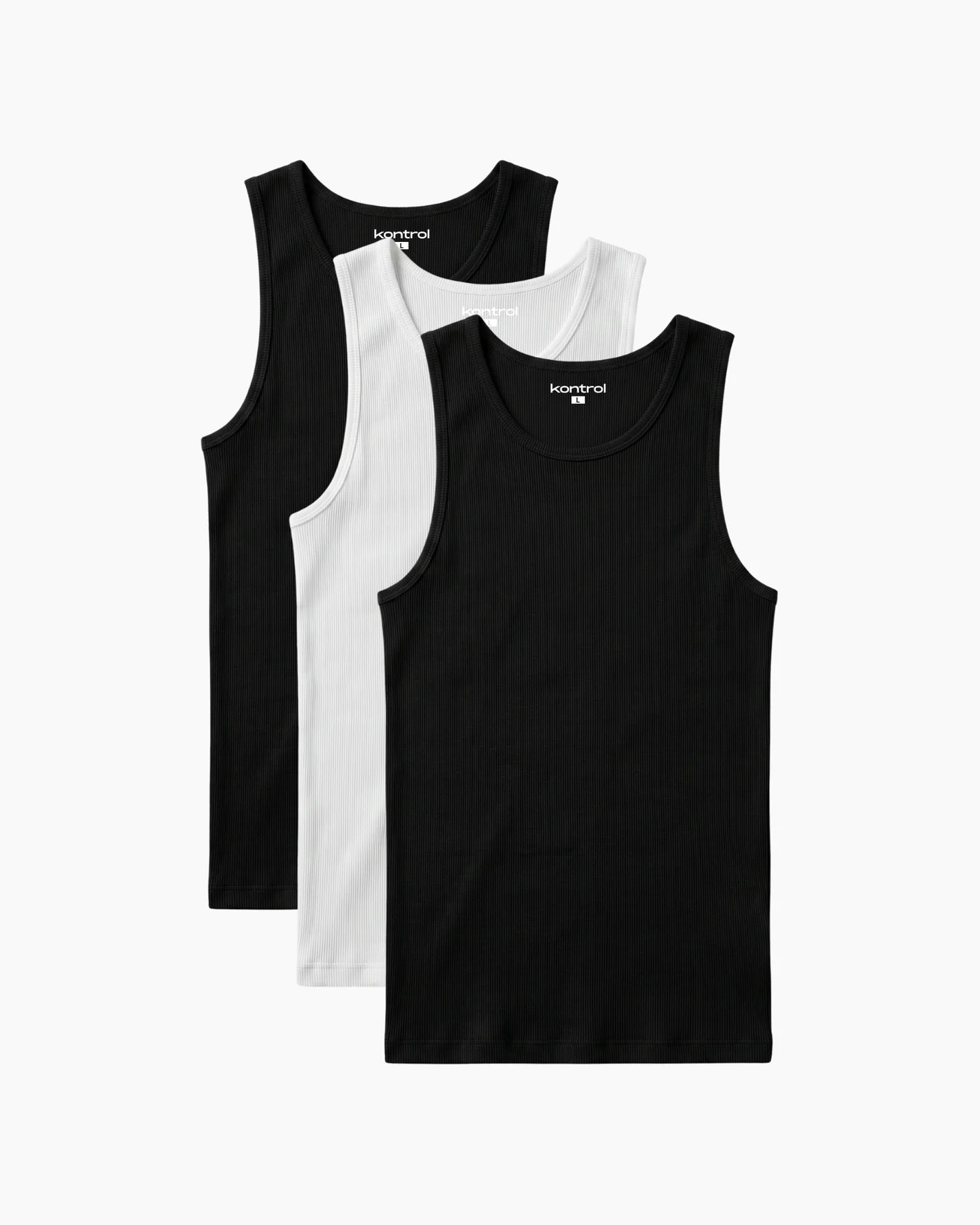 Stretchfit Tank 3er Pack