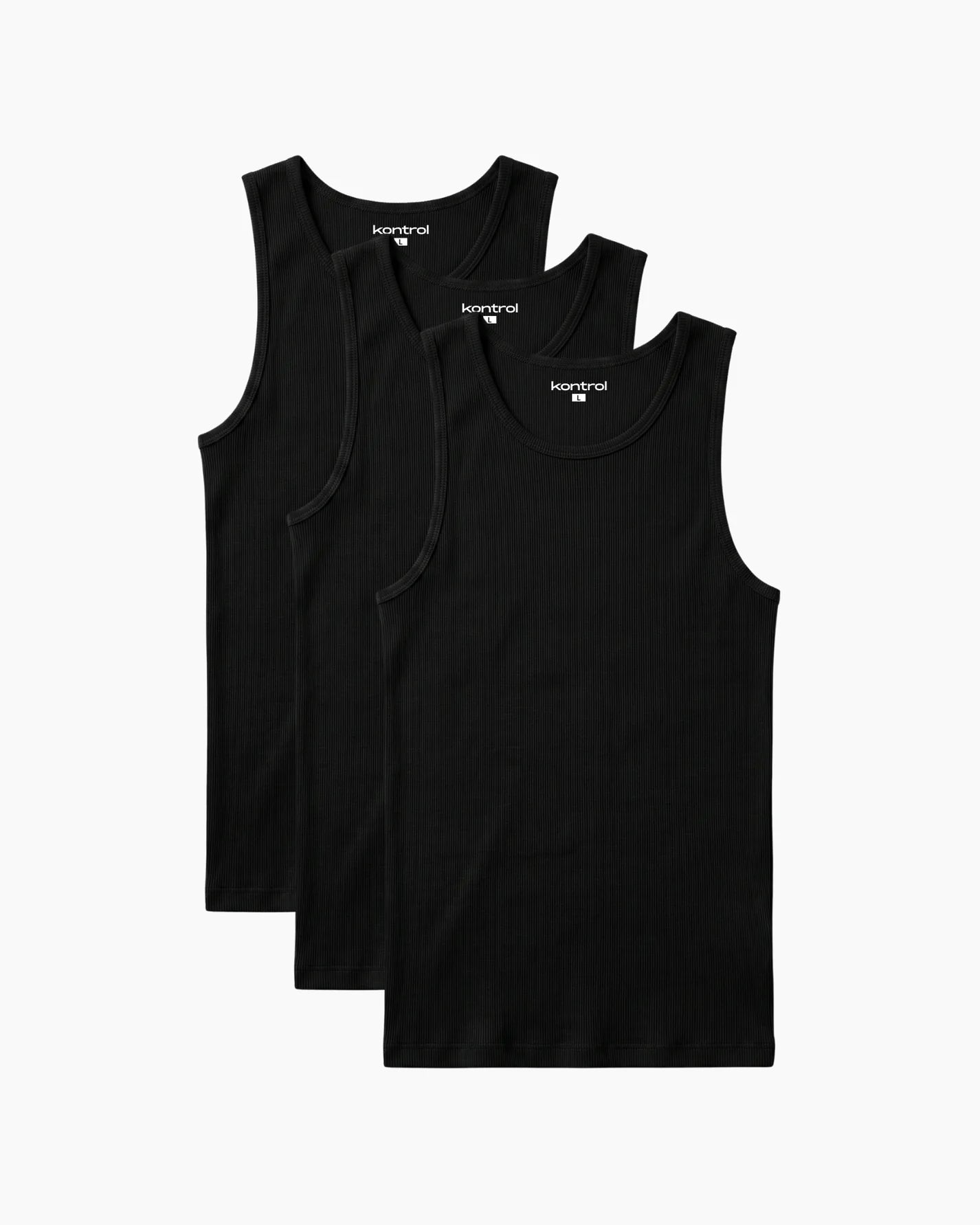 Stretchfit Tank 3er Pack